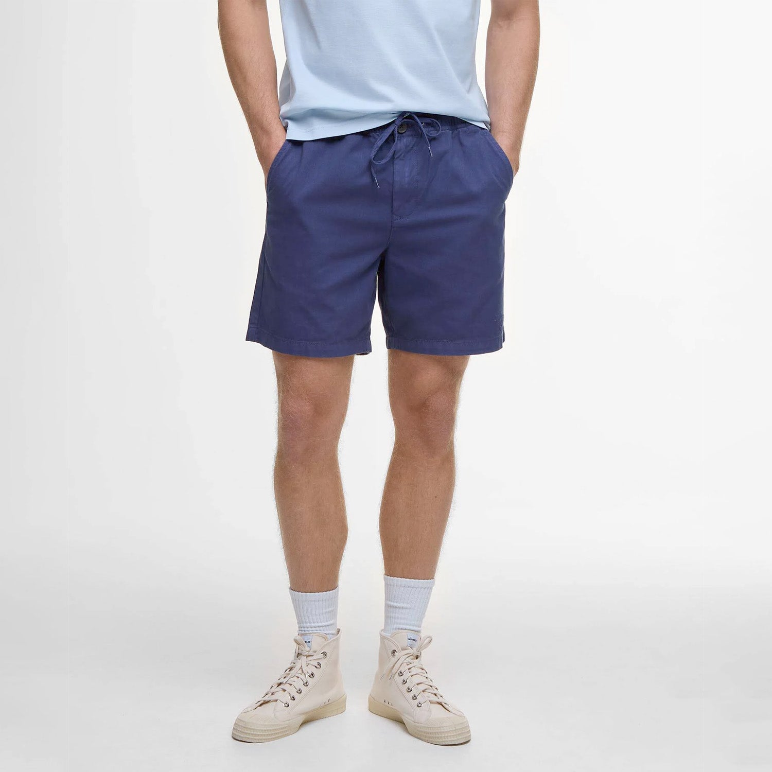 Barbour Washed Oxford Relaxed Short