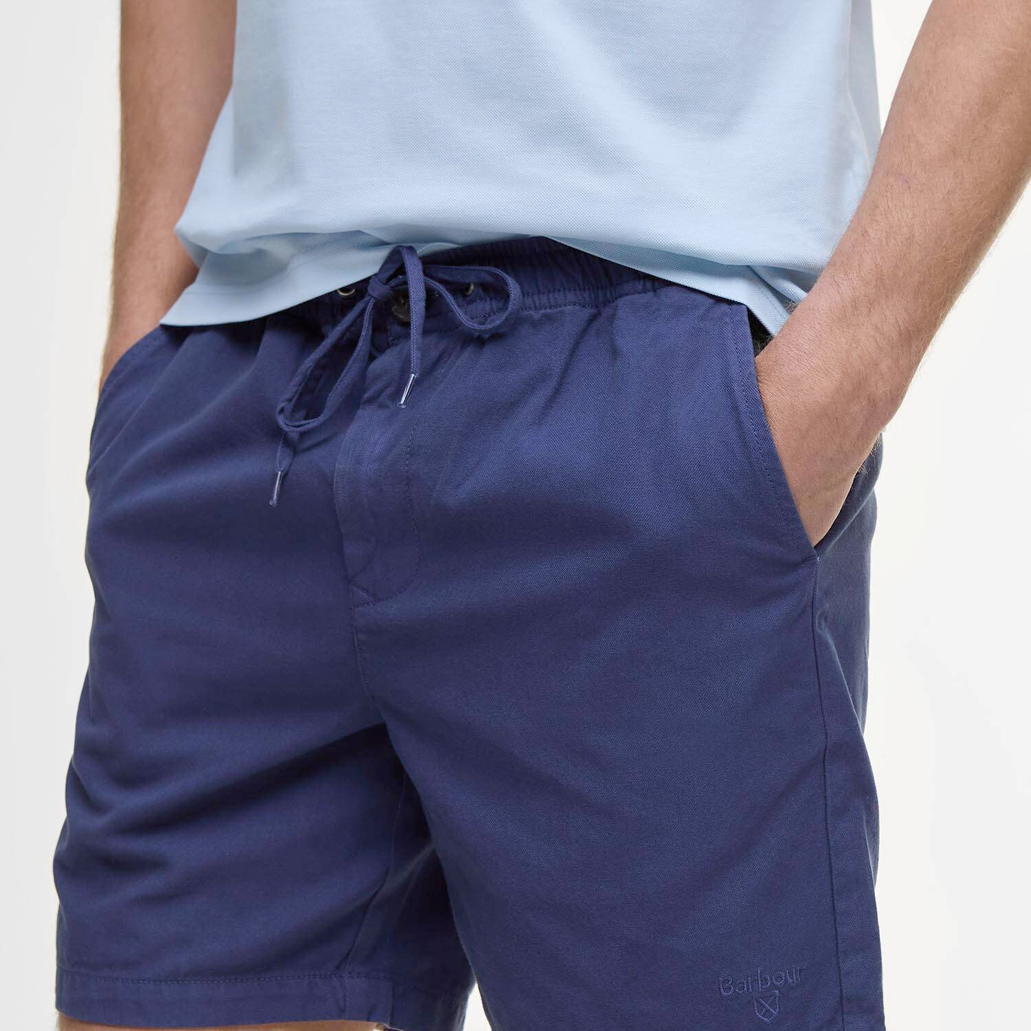 Barbour Washed Oxford Relaxed Short