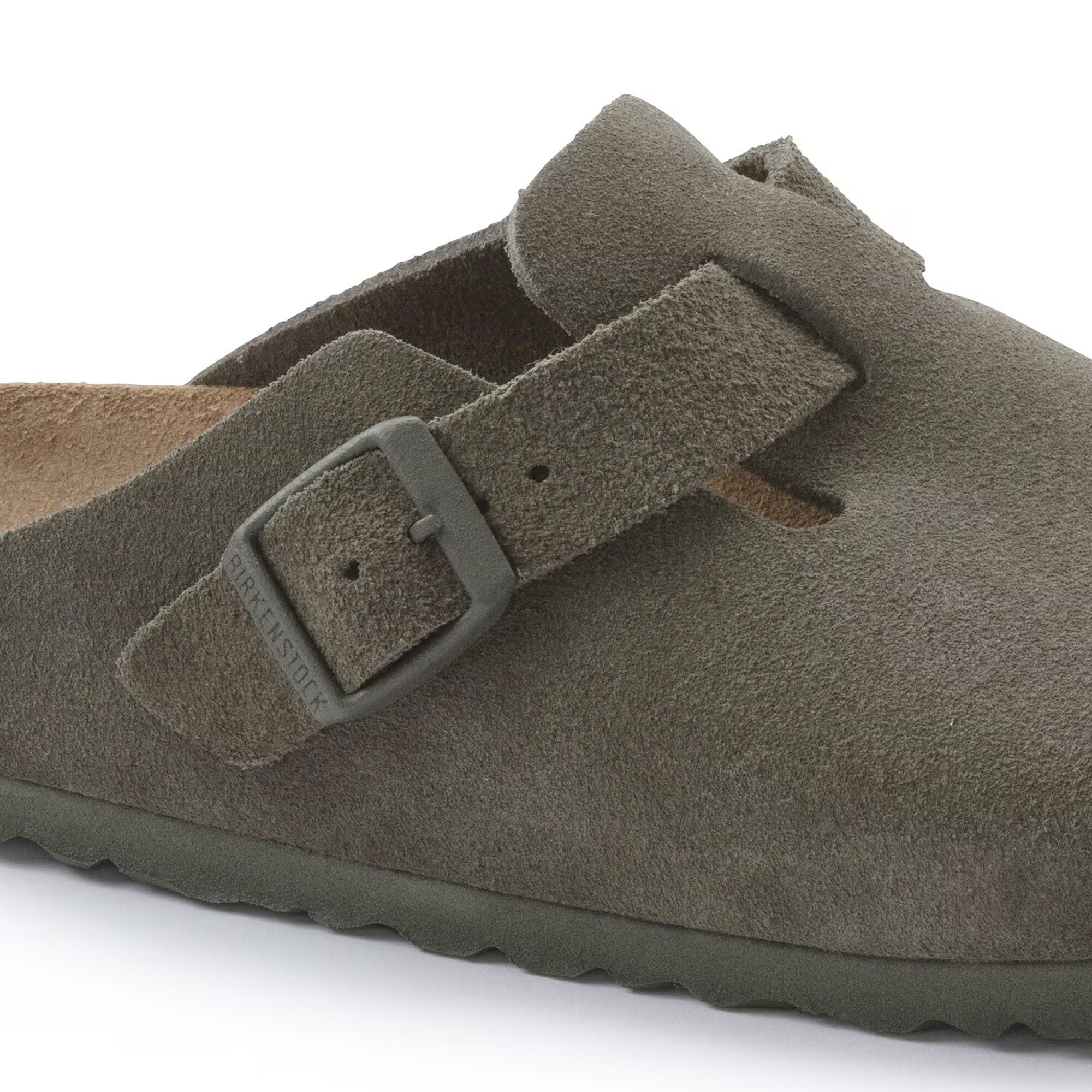 Birkenstock Boston Suede Sandals