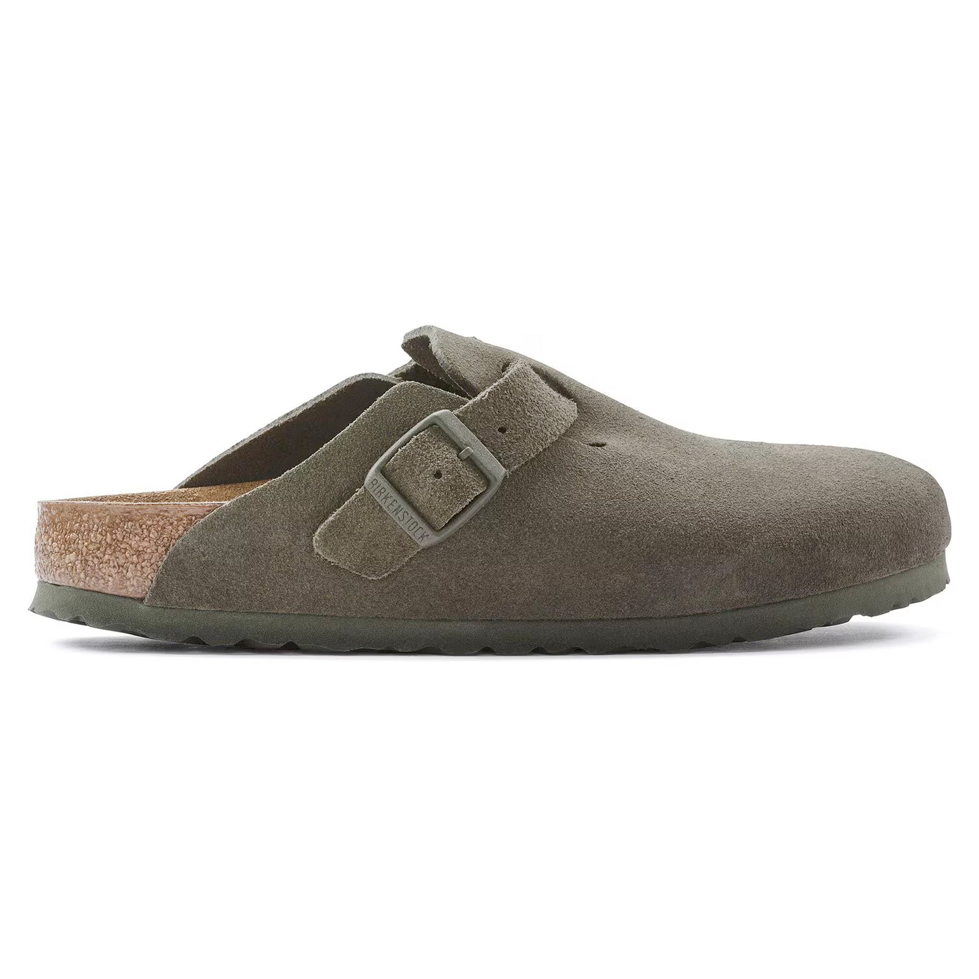 Birkenstock Boston Suede Sandals