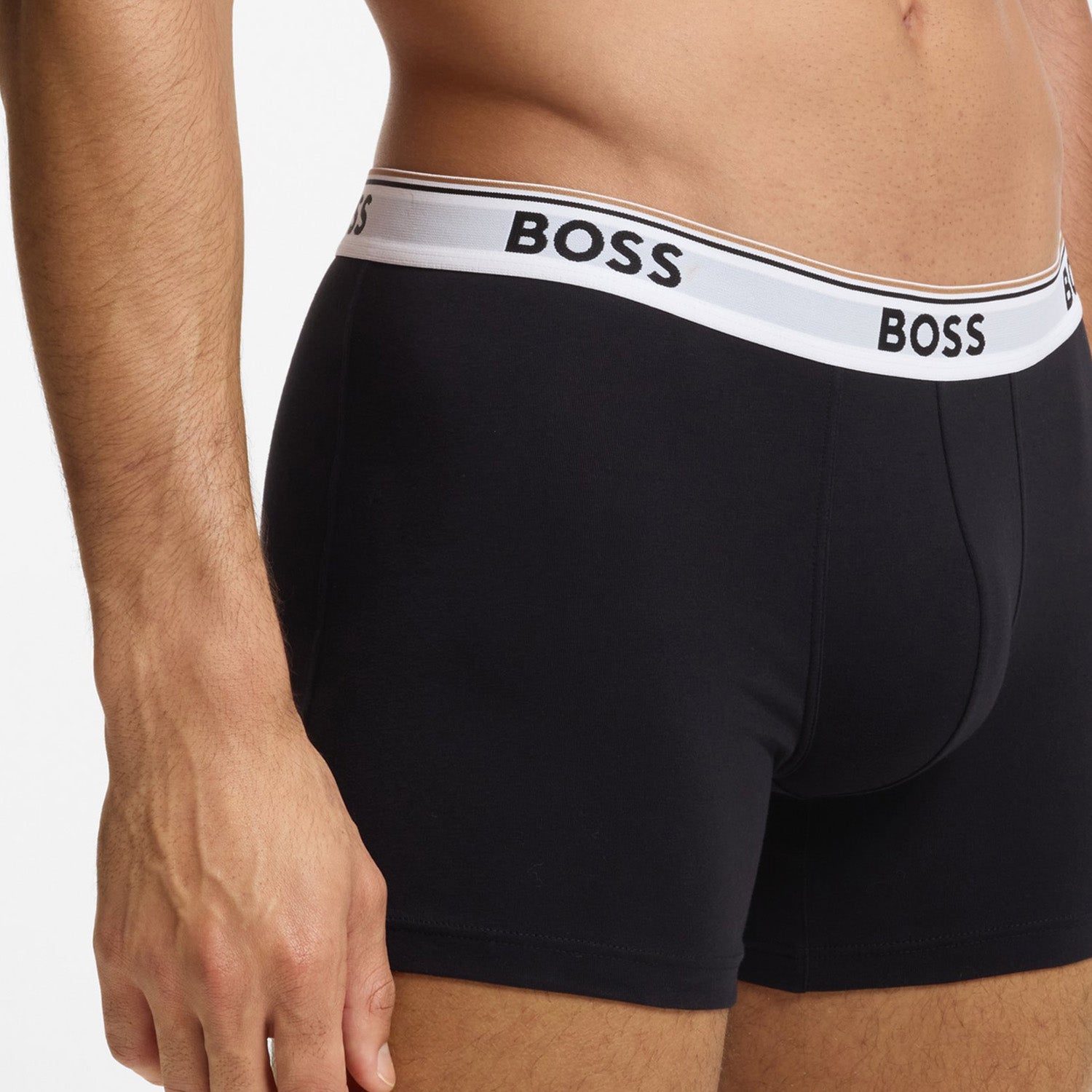 Boss 3 Pack Cotton Power Stretch Boxer Brief