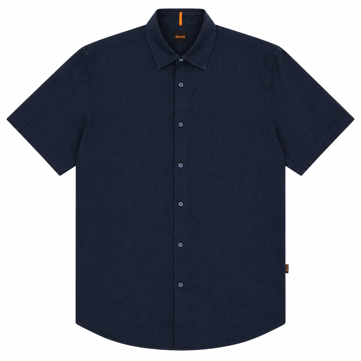 Boss Rash 2 Linen Short Sleeve Shirt