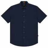 Boss Rash 2 Linen Short Sleeve Shirt
