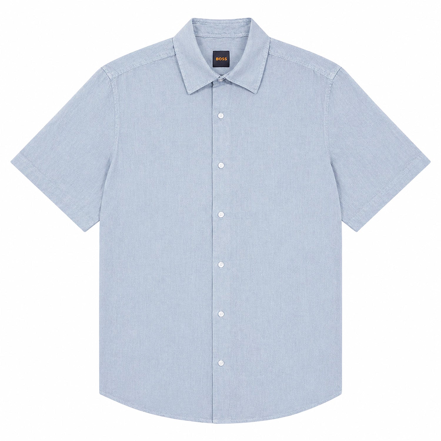 Boss Rash 2 Linen Short Sleeve Shirt