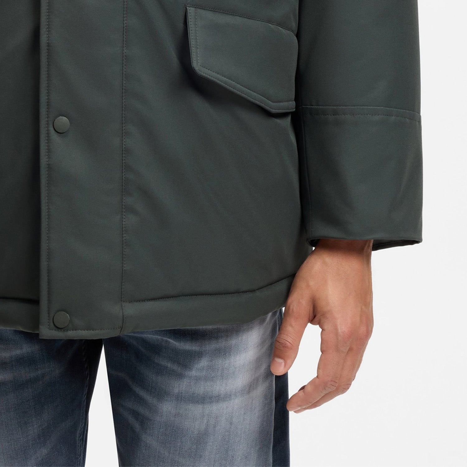 Boss Osiass 1 Water Repellent Arctic Parka Jacket