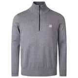 Boss Kanobix S Quarter Zip Knitted Sweater