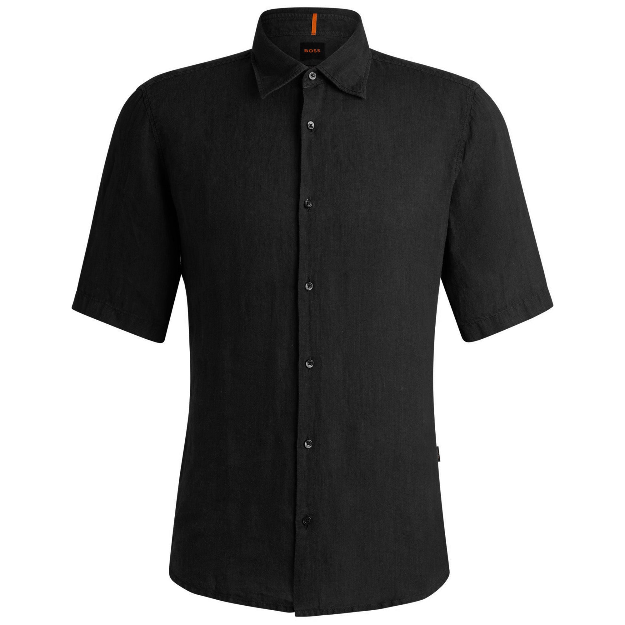 Boss Rash 2 Linen Short Sleeve Shirt