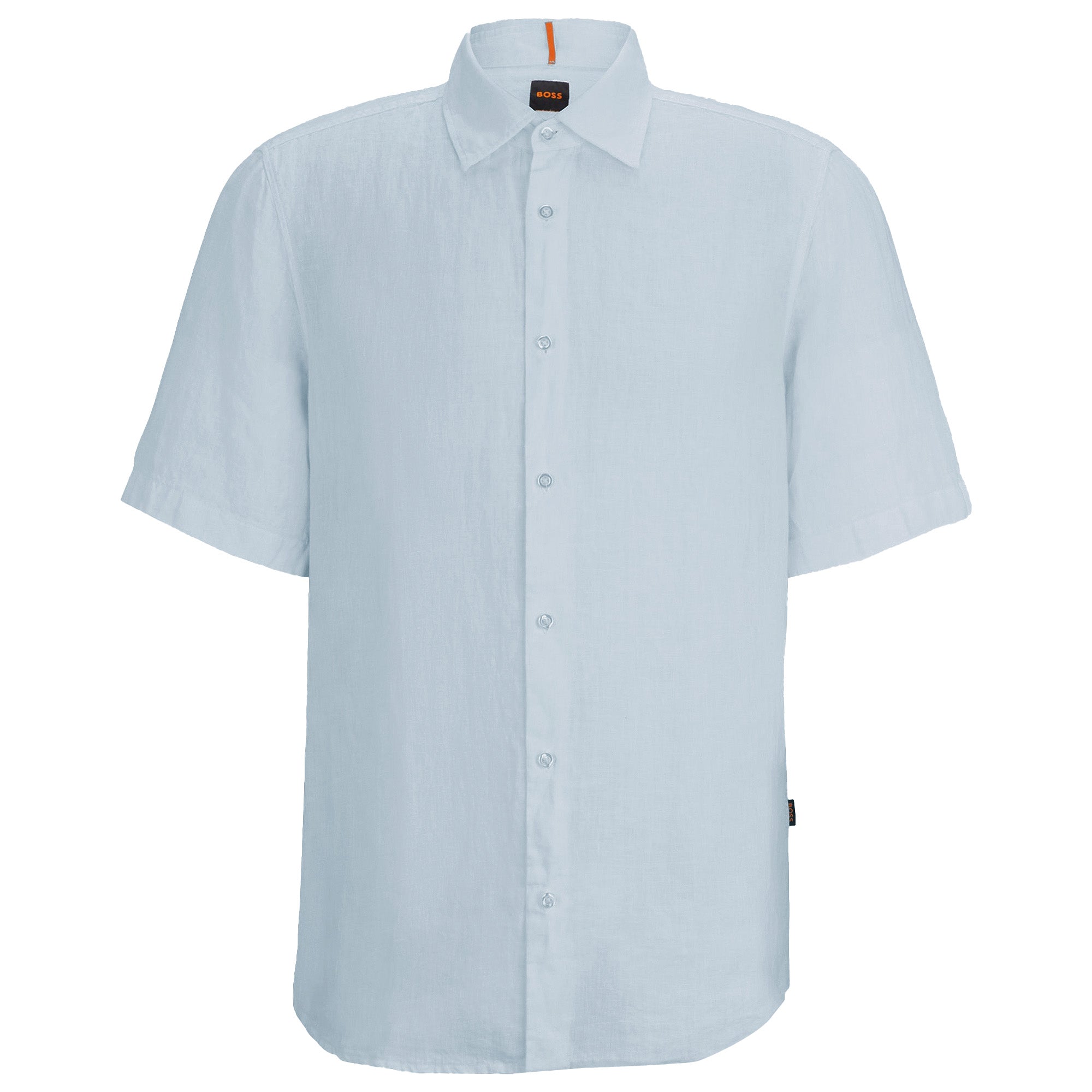 Boss Rash 2 Linen Short Sleeve Shirt