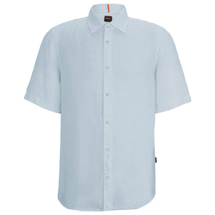 Boss Rash 2 Linen Short Sleeve Shirt