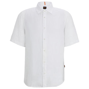 Boss Rash 2 Linen Short Sleeve Shirt
