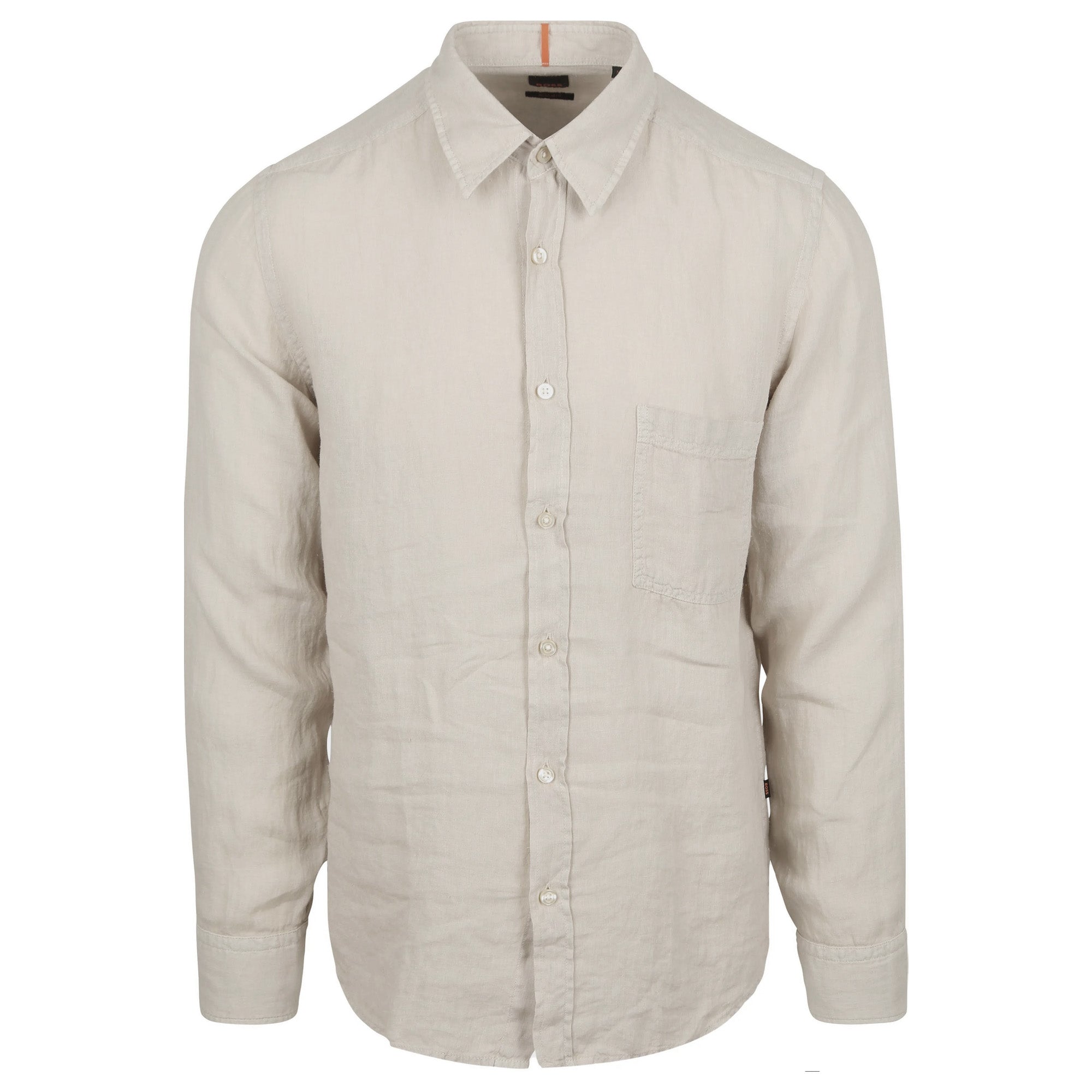 Boss Relegant 6 Linen Long Sleeve Shirt