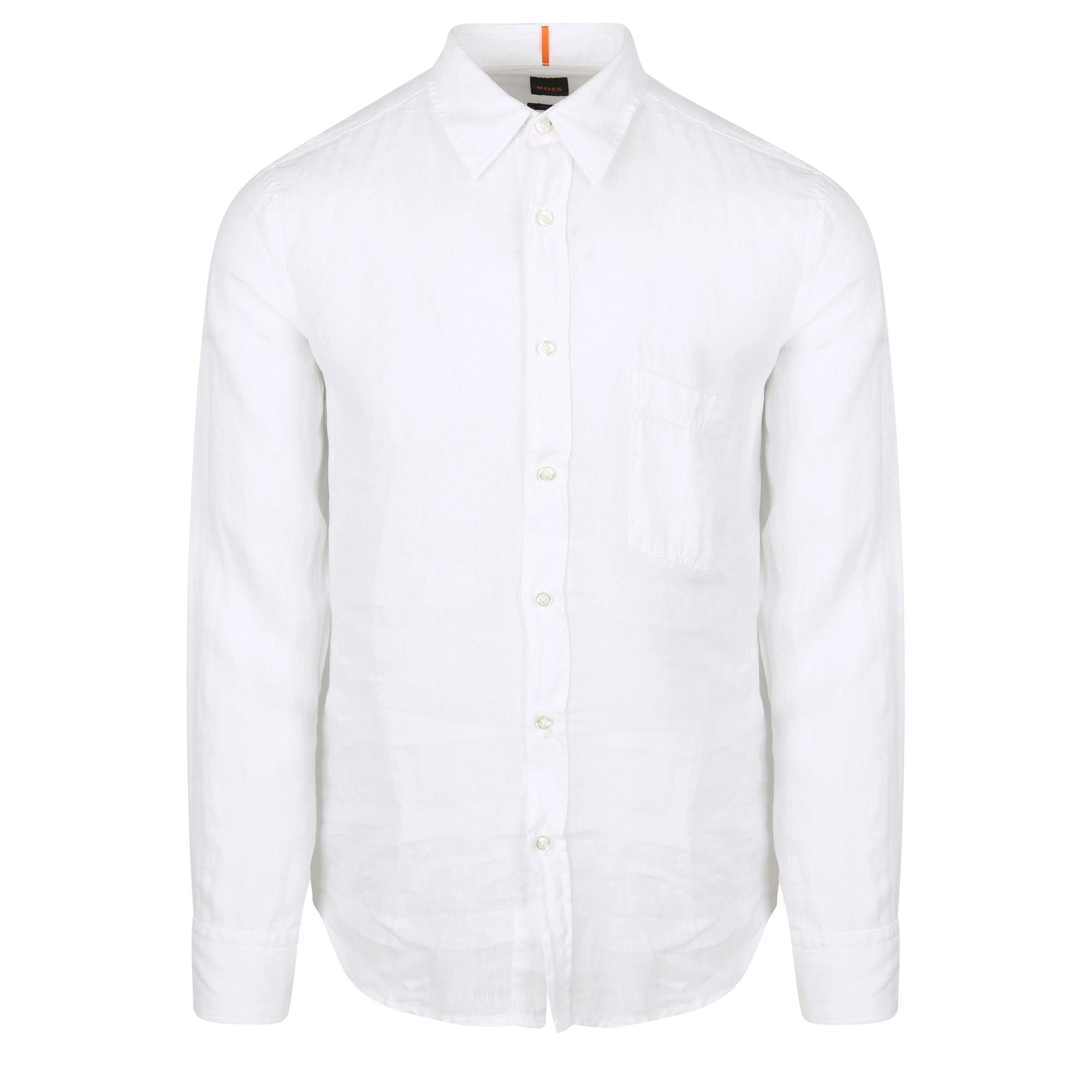 Boss Relegant 6 Linen Long Sleeve Shirt