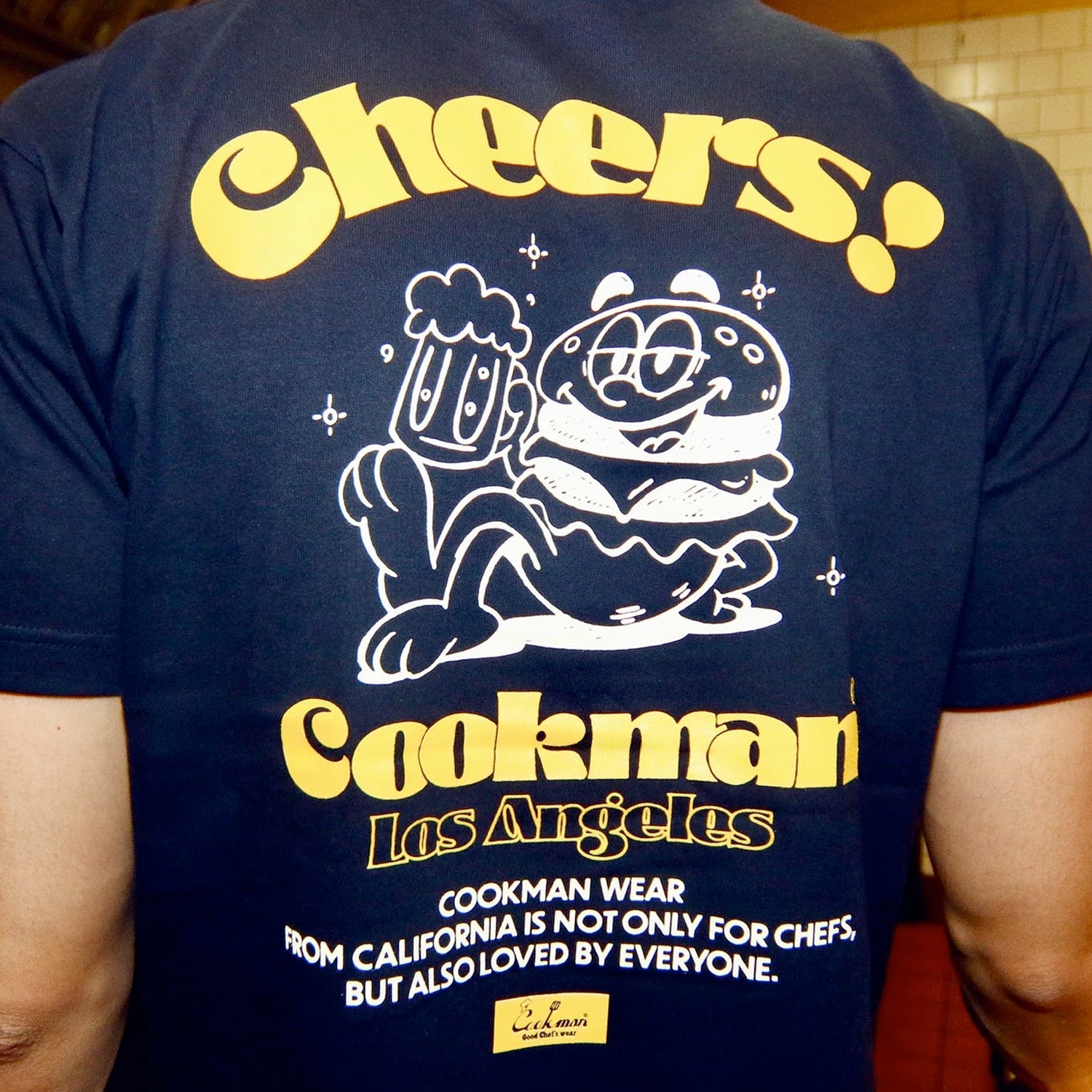 Cookman Cheers Burger T-Shirt