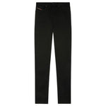 Flatshot of Diesel D-Finitive 69YP Tapered Fit Jeans in Black