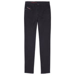 Flatshot of Diesel D-Strukt 069YP Straight Fit Jeans in Black