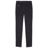 Flatshot of Diesel D-Strukt 069YP Straight Fit Jeans in Black