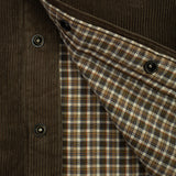 Dubbleware Lined Snap Corduroy Overshirt