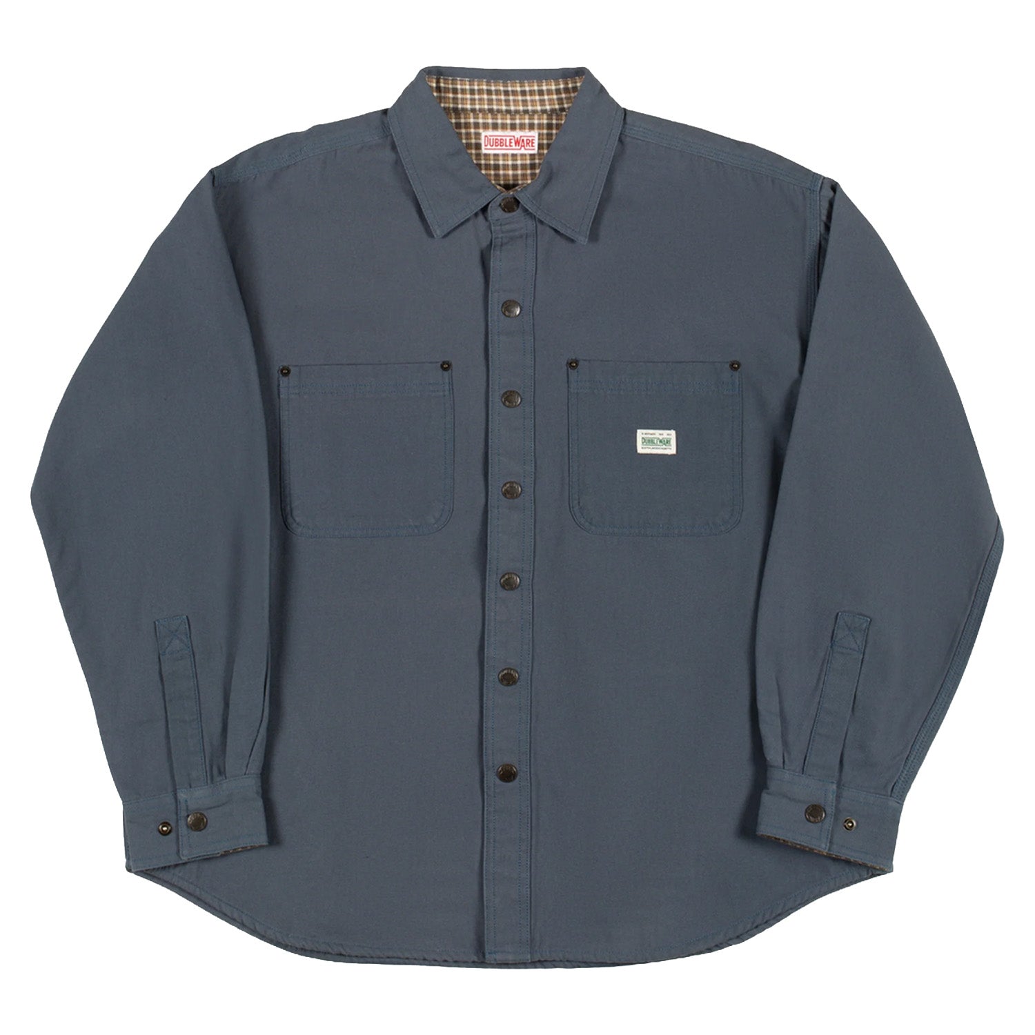 Dubbleware Lined Snap Canvas Overshirt