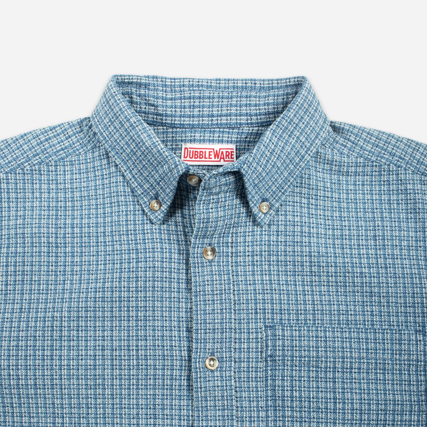 Dubbleware Vintage Broken Herringbone BD Shirt
