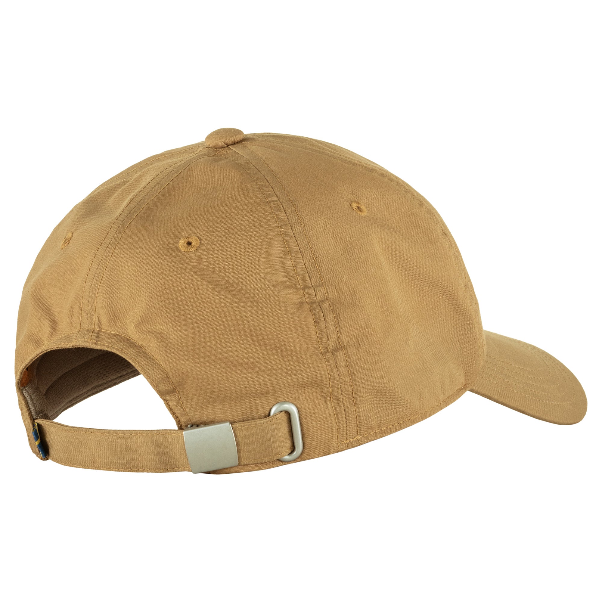 Rear view of Fjallraven Logo Cap for Men in Buckwheat Brown