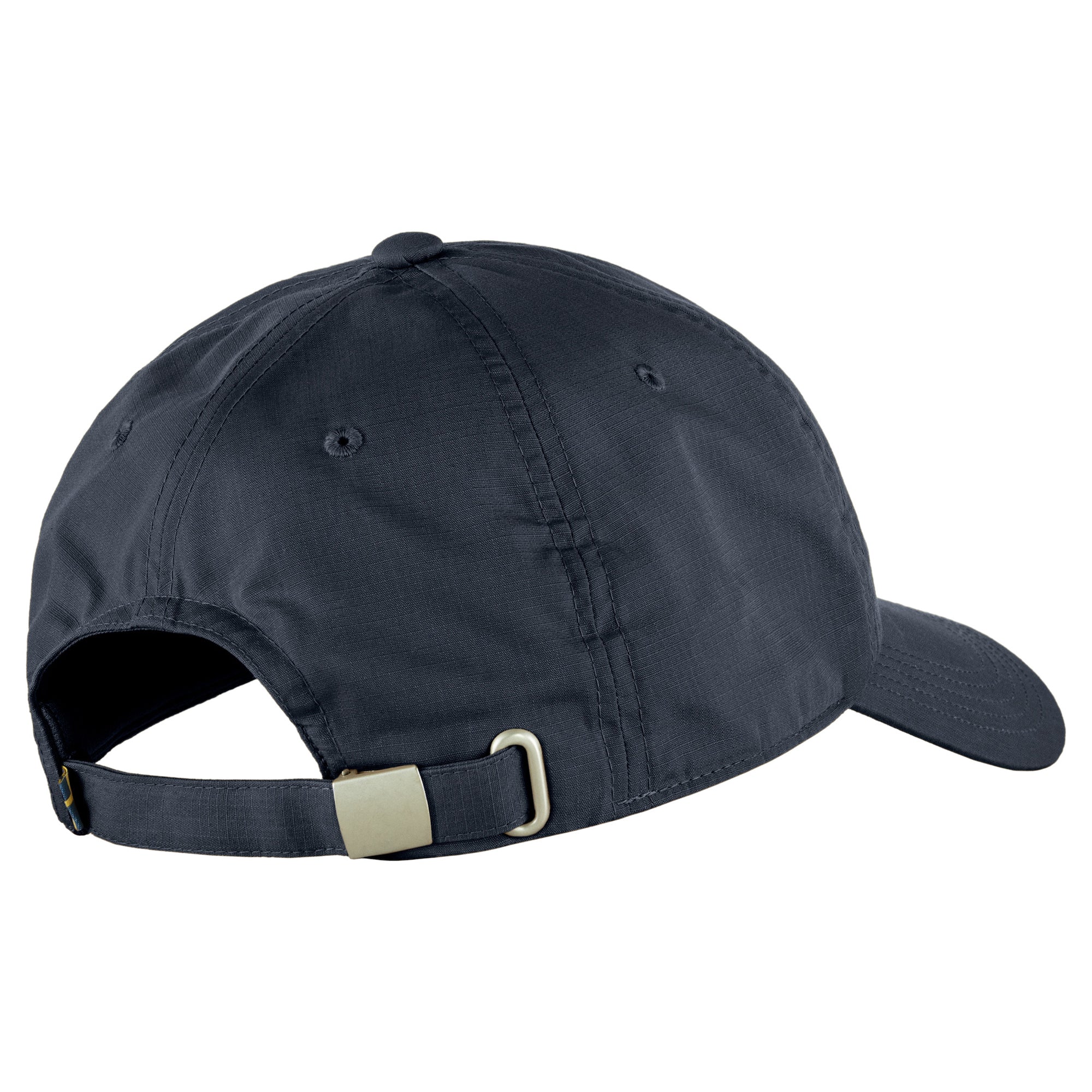 Rear view of Fjallraven Logo Cap for Men in Navy