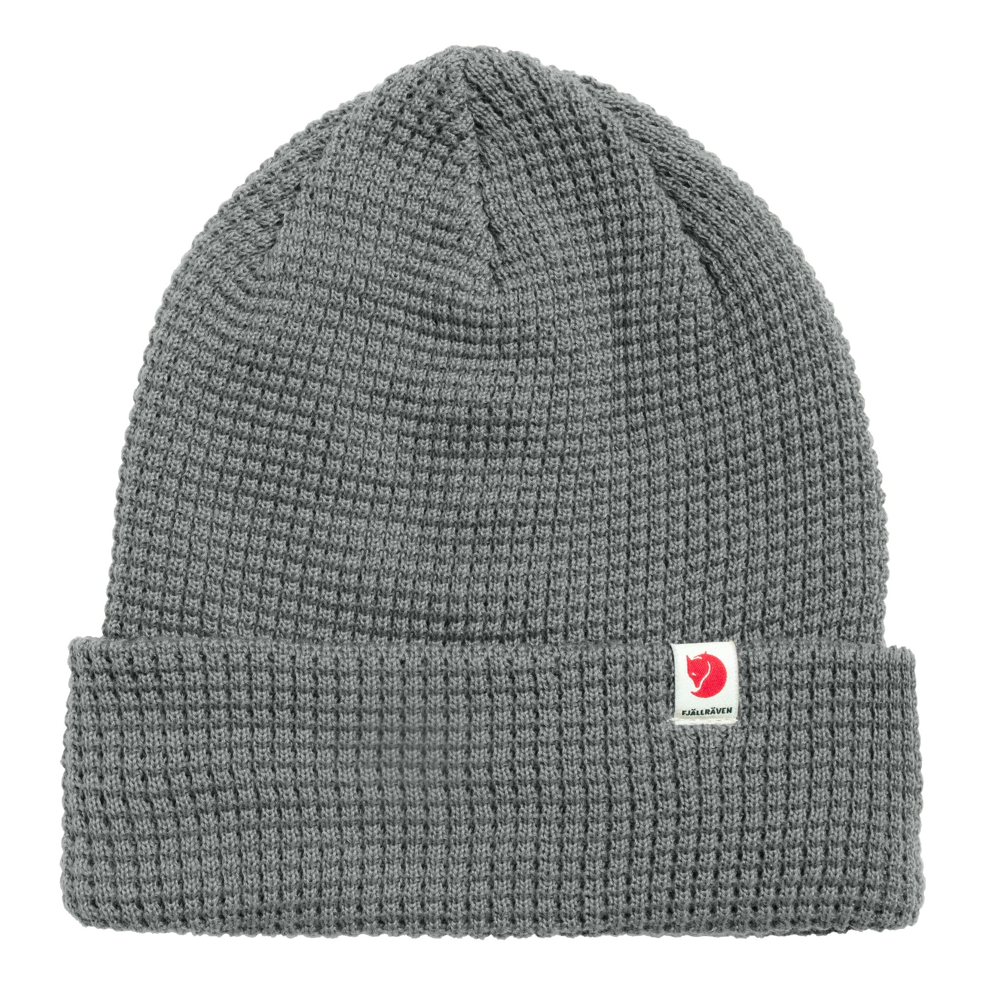 Front view of Fjallraven Tab Beanie for Men in Grey