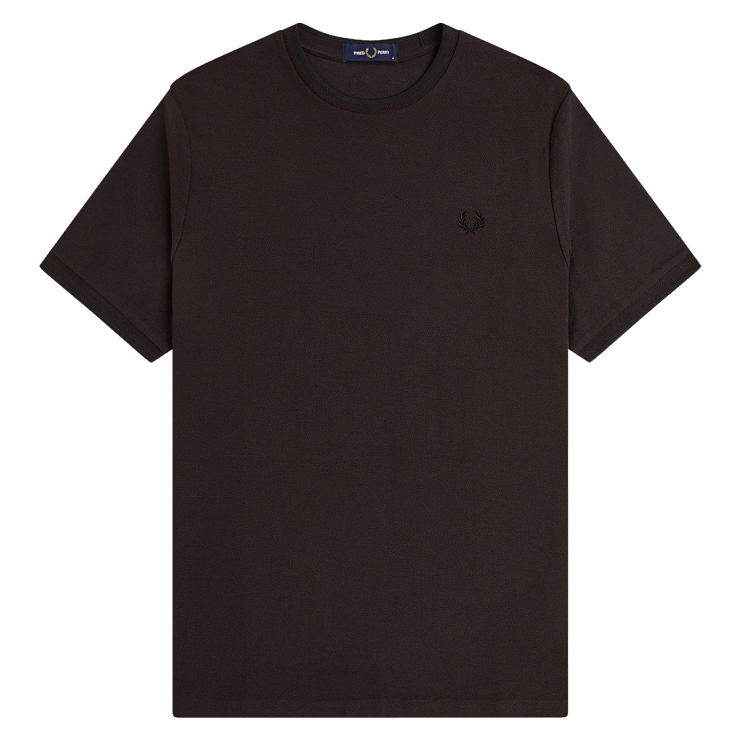 Fred Perry Trim Detail Crepe Piqué T-Shirt