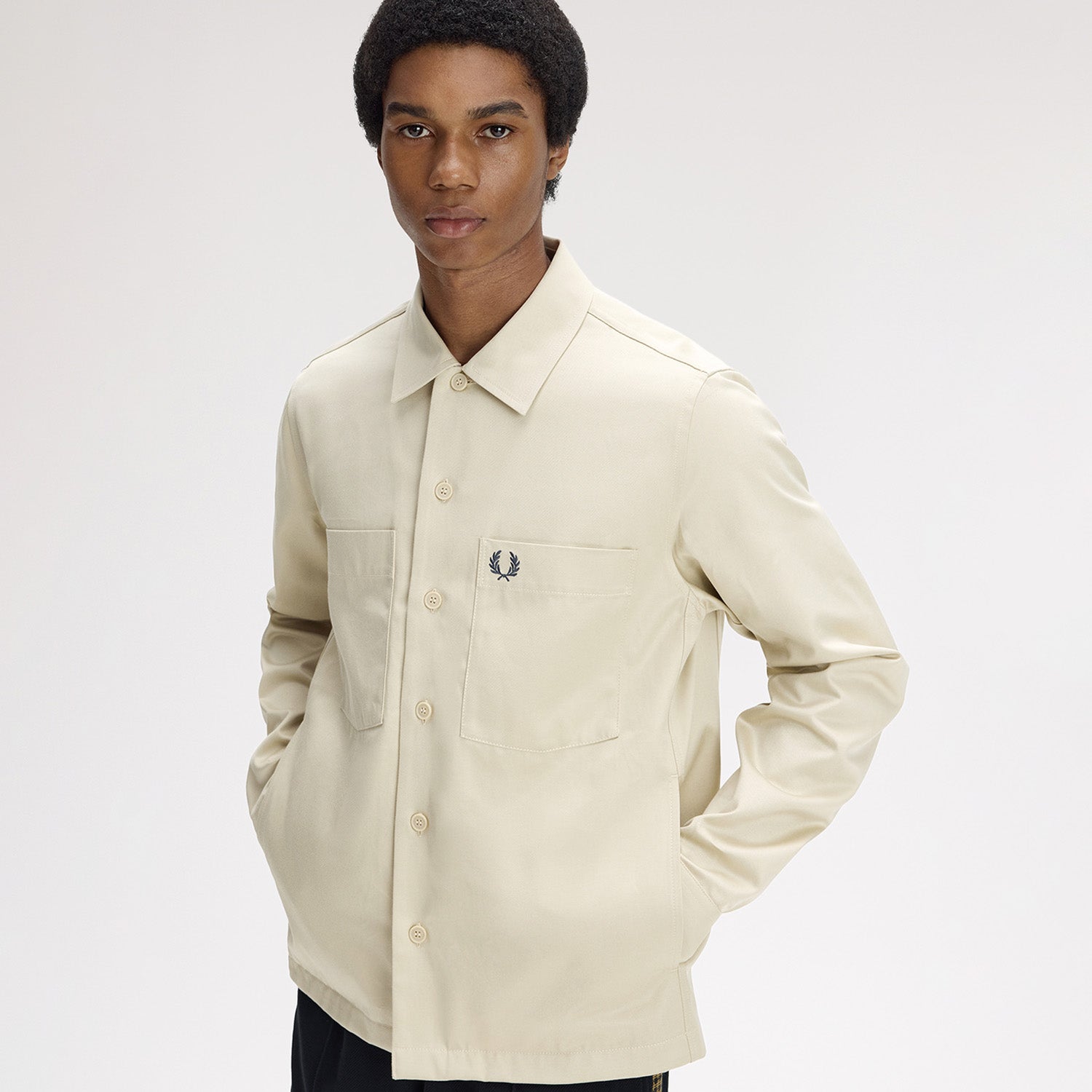 Fred Perry Twill Overshirt