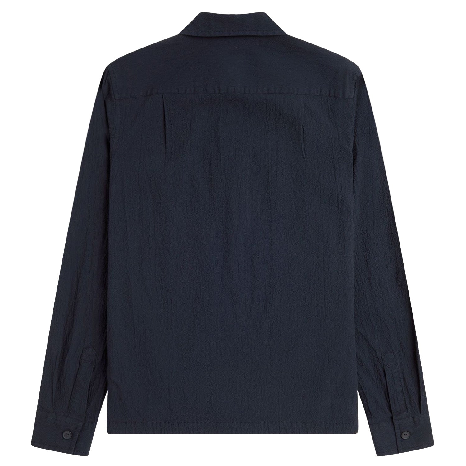 Fred Perry Seersucker Button Through Overshirt