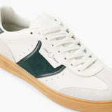 Fred Perry B4 Textured Leather & Suede Trainers