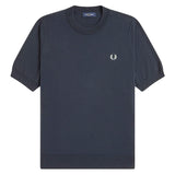Fred Perry Cotton Knitted T-Shirt