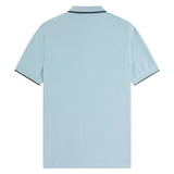 Fred Perry Crepe Pique Zip Neck Polo Shirt