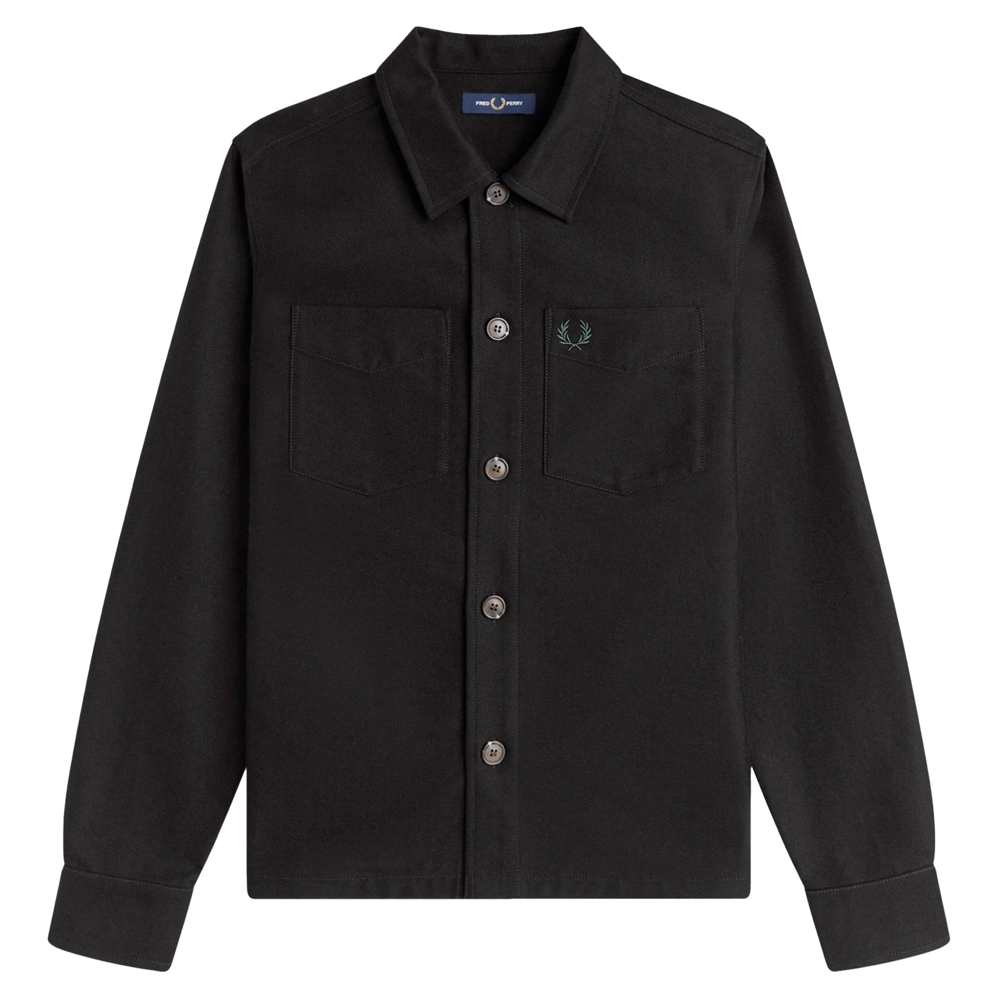 Fred Perry Brushed Twill Overshirt