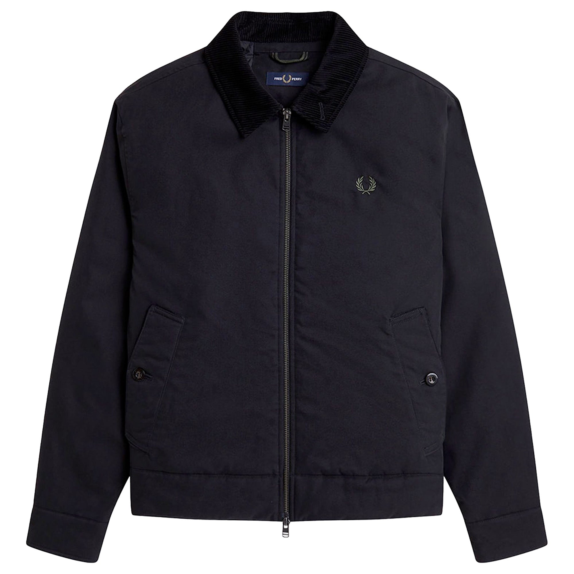 Fred Perry Cotton Caban Jacket