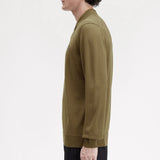 Fred Perry Knitted Merino Long Sleeve Polo Shirt