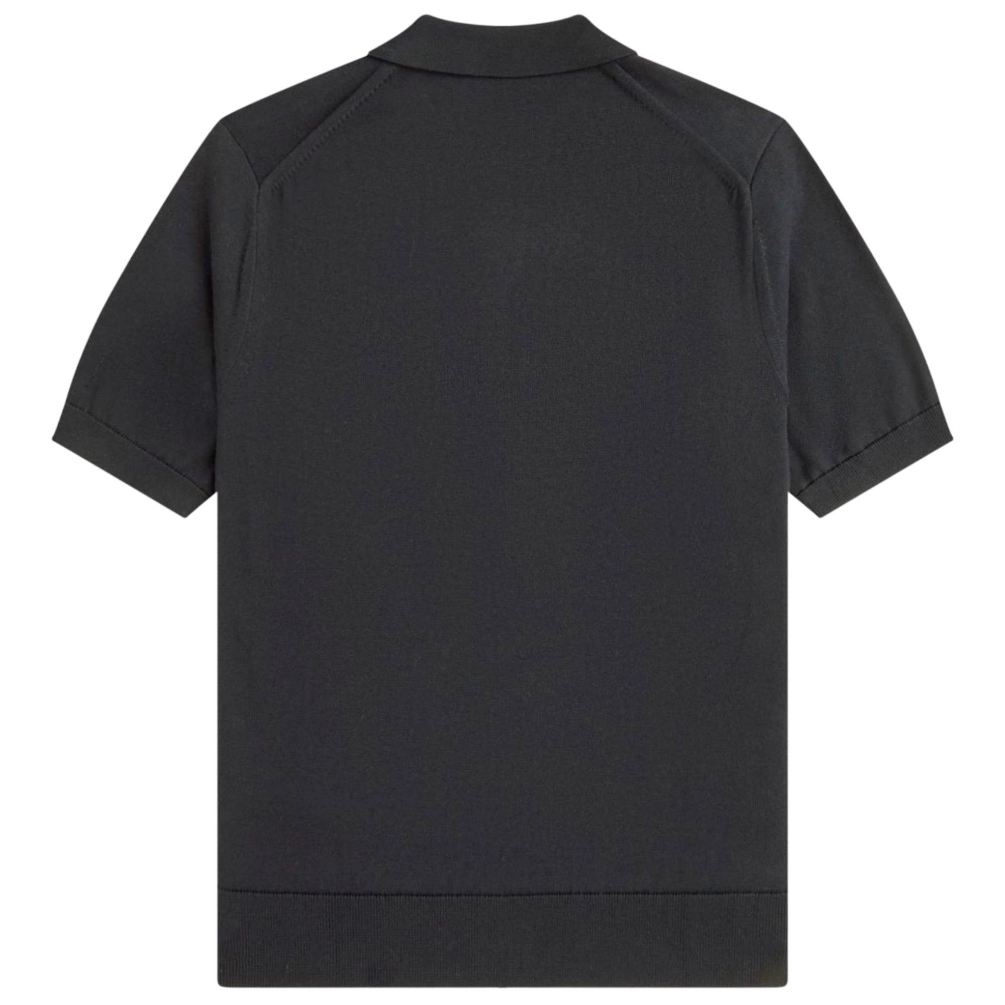 Fred Perry Cotton Knitted Polo Shirt