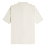 Fred Perry Button Through Short Sleeve Knitted Shirt