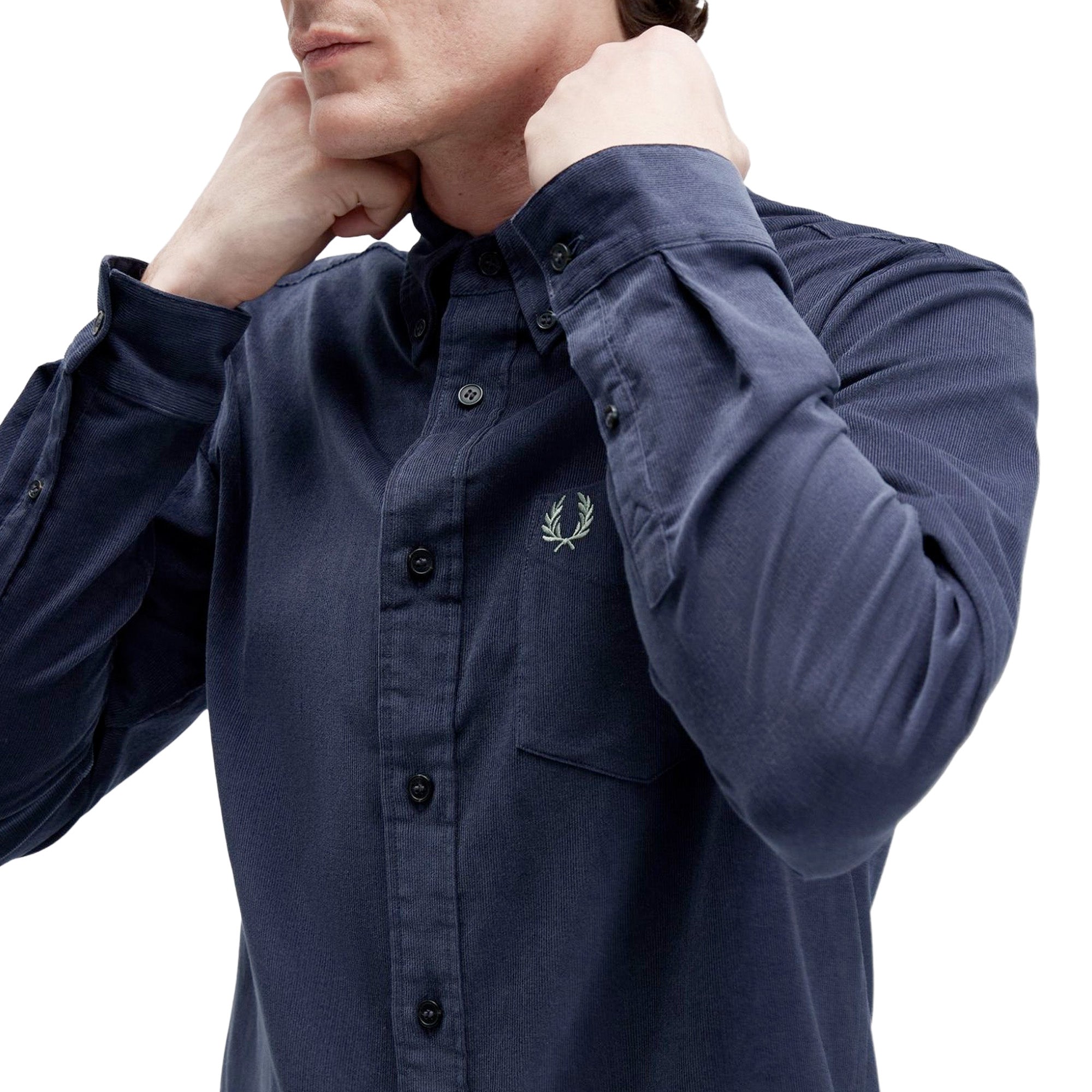 Fred Perry Sim Fit Needle Cord Shirt