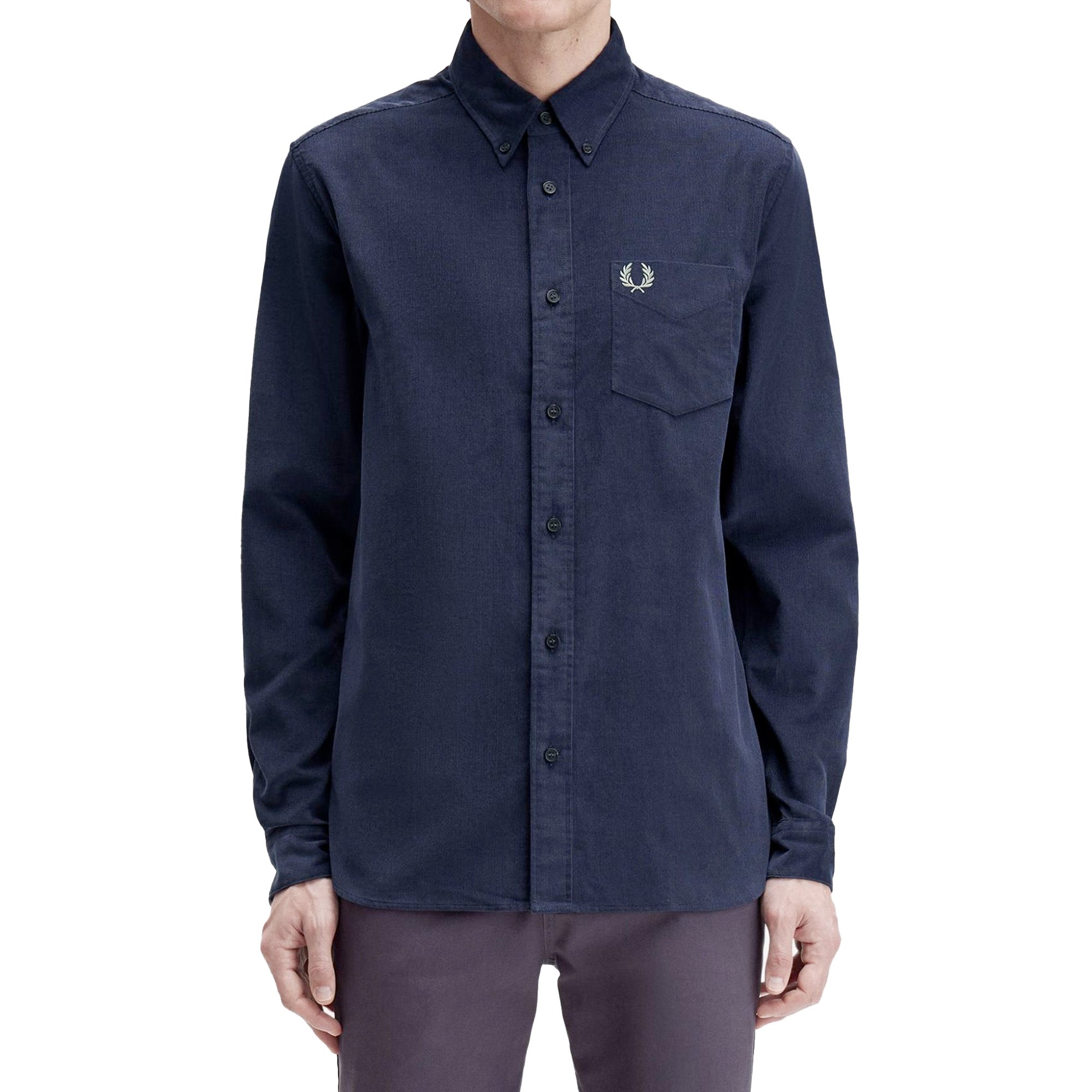 Fred Perry Sim Fit Needle Cord Shirt