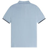 Fred Perry Crepe Pique Zip Neck Polo Shirt