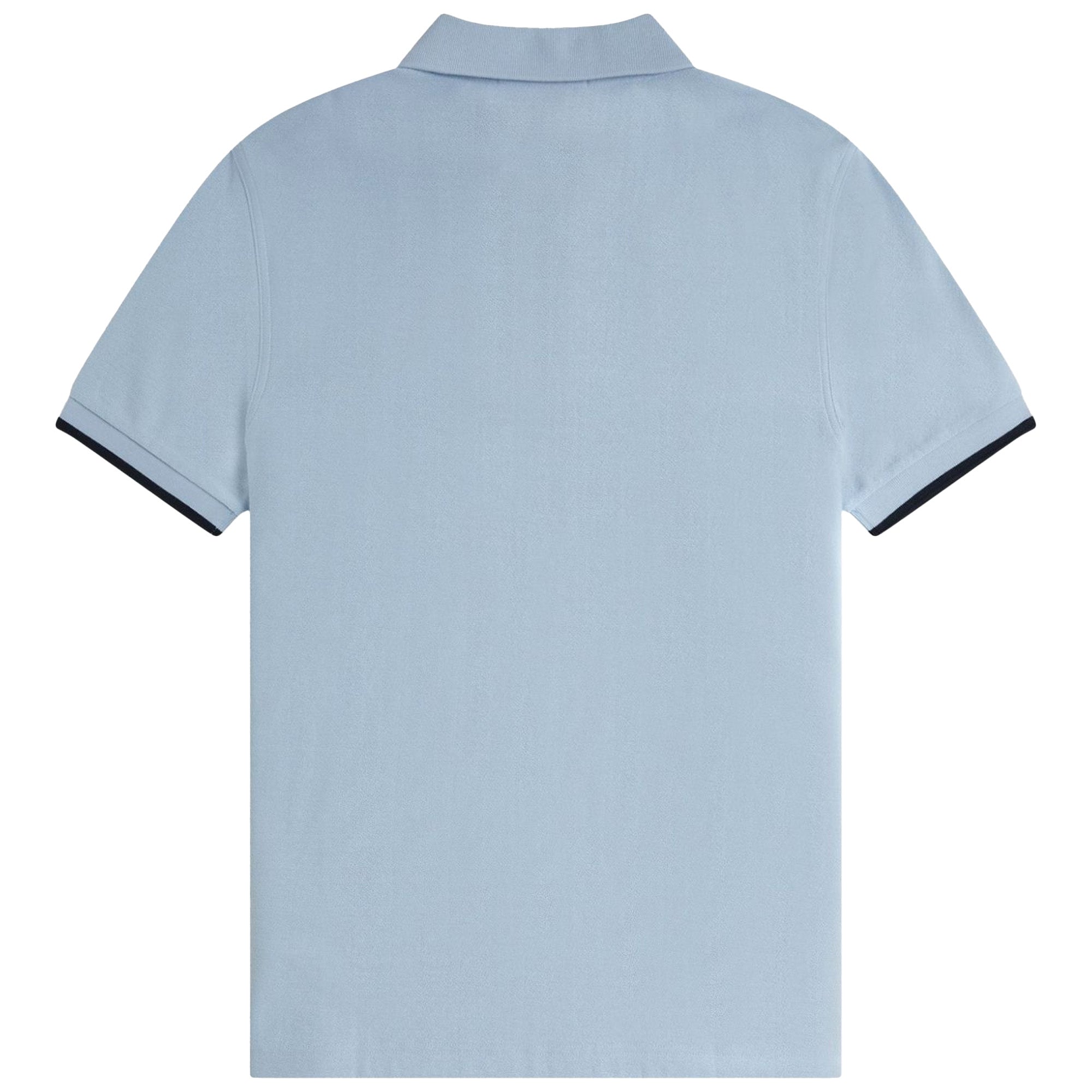 Fred Perry Crepe Pique Zip Neck Polo Shirt