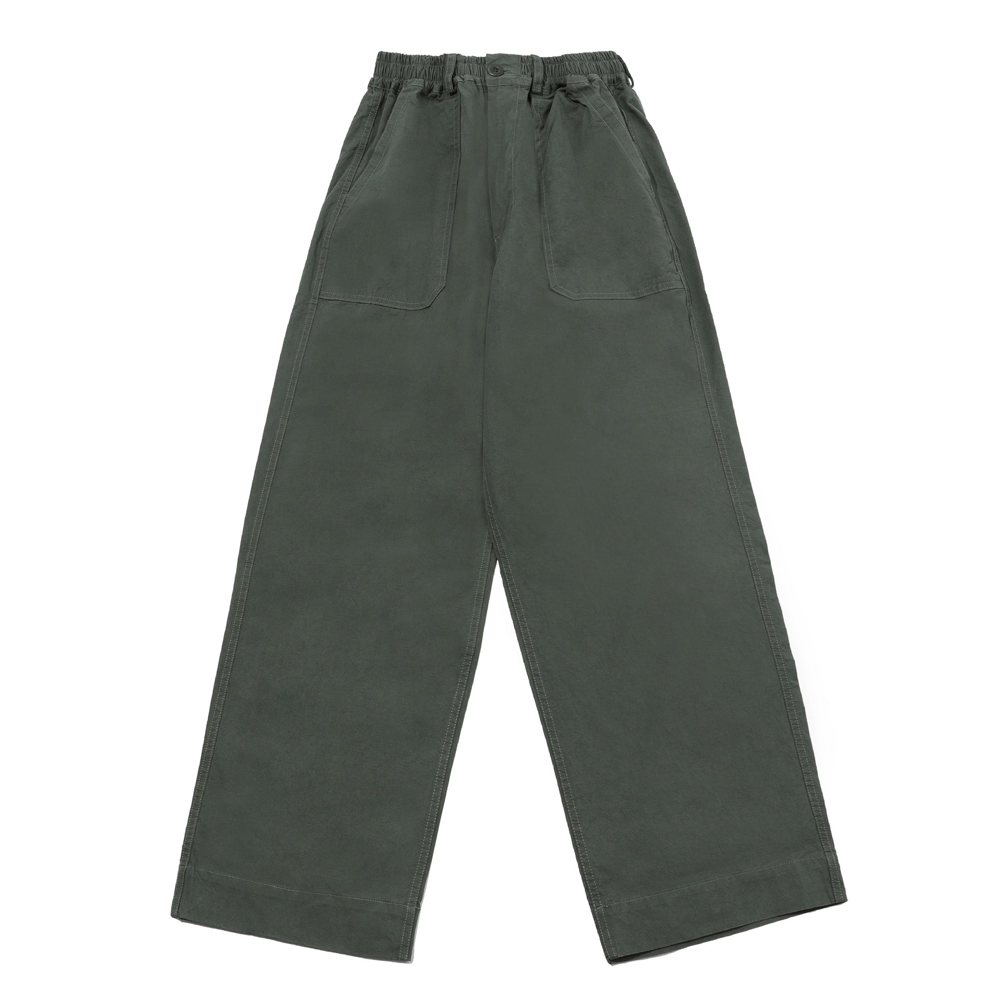 Kappy Design One Tuck Wide Fatigue Pants
