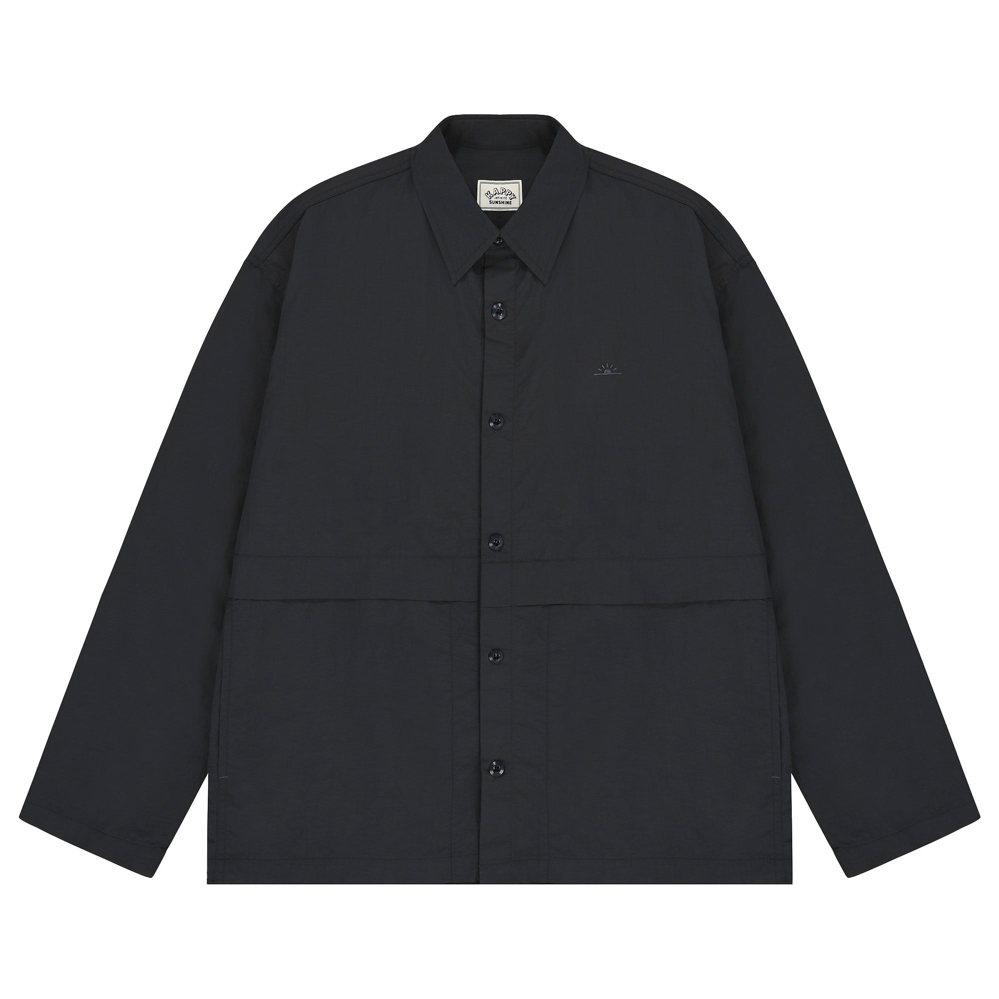Kappy Design Nylon Shirt Jacket