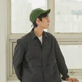 Kappy Design Nylon Shirt Jacket