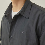 Kappy Design Nylon Shirt Jacket