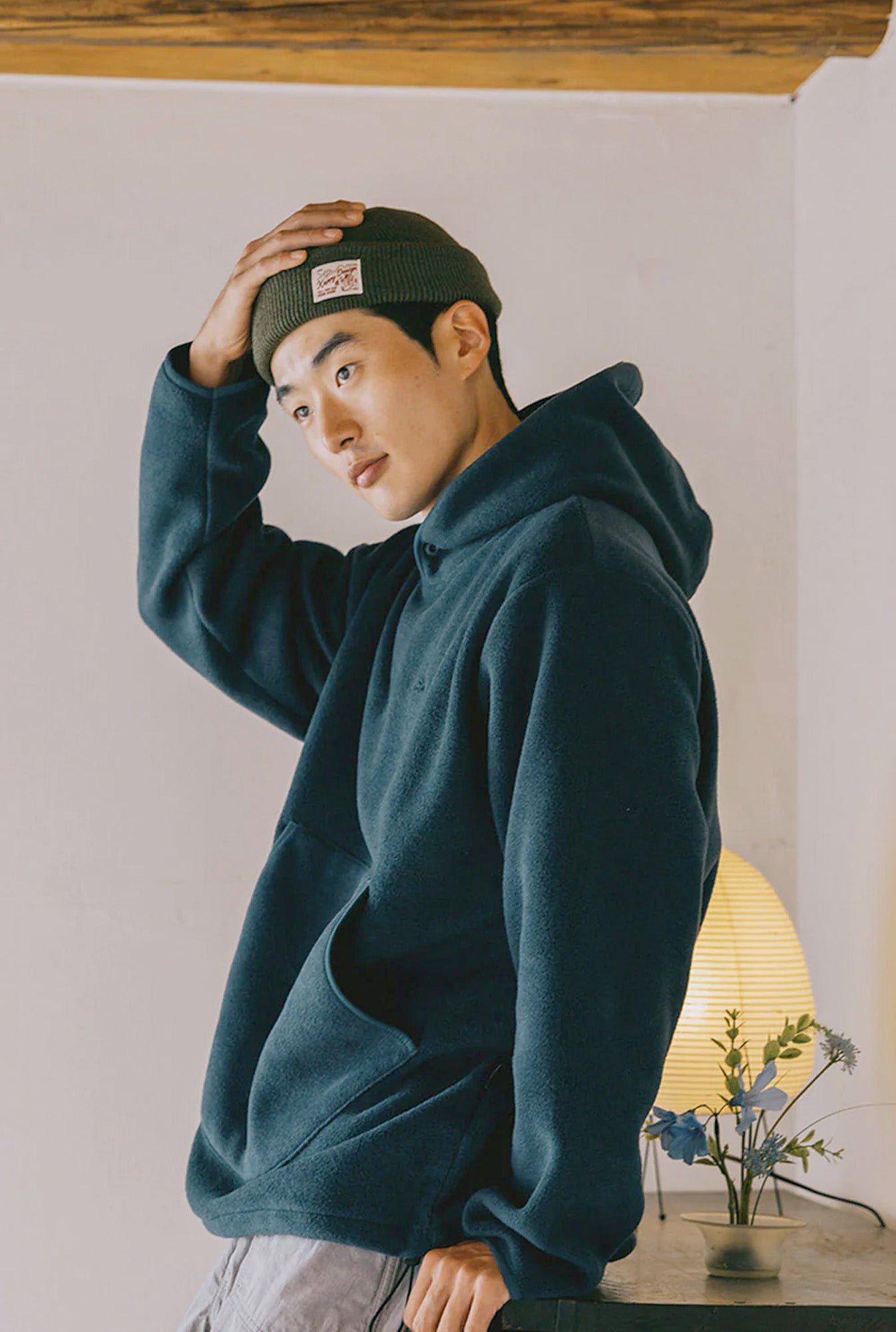 Kappy Design Sunrise Fleece Button Hoodie