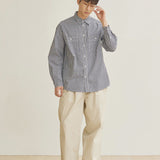 Kappy Design Two Tuck Wide CN Pants