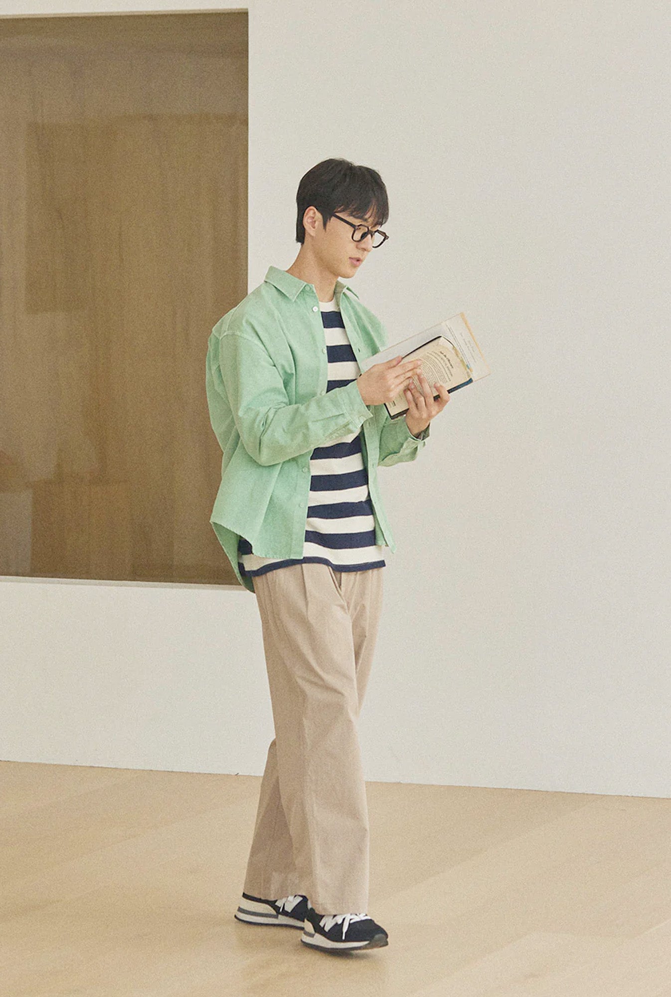 Kappy Design Two Tuck Wide Pants