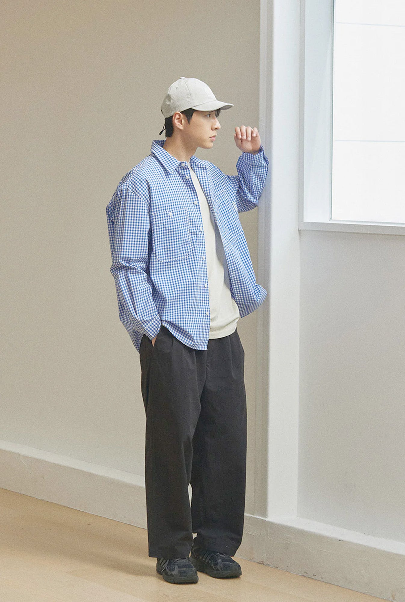 Kappy Design Two Tuck Wide Pants