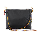 Rear view of Klattermusen Algir Accessory Bag Medium in Raven